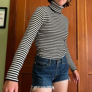 Ralph Lauren Turtleneck Stripe Sweater